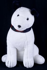 Dakin RCA Nipper the Dog 26" Display Plush Promotional Vtg 1993